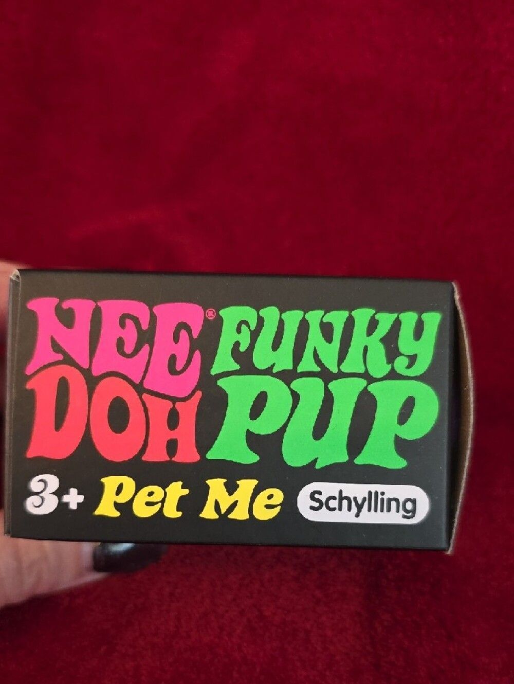 Nee Doh Funky Pup Squishy Toy - Purple - Picture 3 of 5